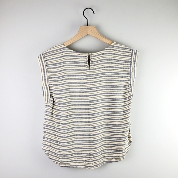 Gb girls striped floral blouse top xl - Picture 6 of 6